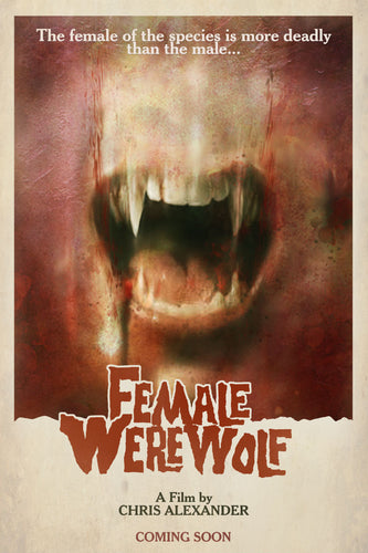 Female Werewolf - Signed DVD